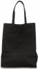 GEANȚĂ DIN PIELE shopper bag Vittoria Gotti negru V8622